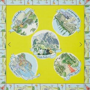 NWT Tory Burch souvenir, silk square scarf